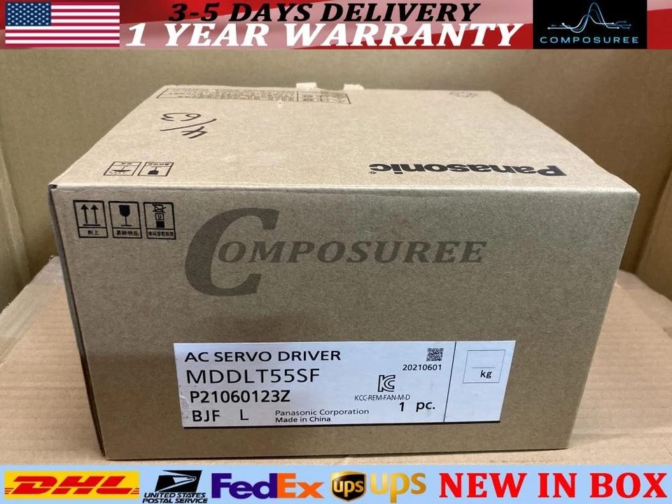 US Free TAX Panasonic MDDLT55SF AC Servo Driver Factory stored unused item - Image 1 of 4