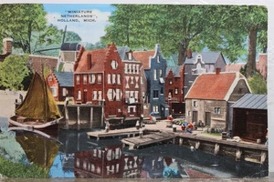 Michigan MI Holland Netherlands Miniature Postcard Old Vintage Card View Post PC - Picture 1 of 2