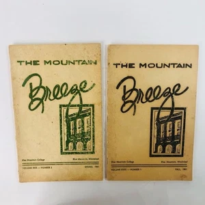 Set of 2 Blue Mountain College The Breeze Spring and Fall 1961 MISSISSIPPI MS - Picture 1 of 17
