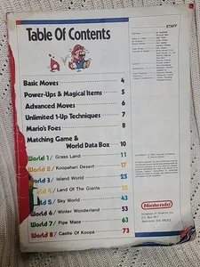 Nintendo Power Strategy Guide: Super Mario Bros. 3 Volume SG1/NP13 June 1990 VTG - Picture 1 of 2