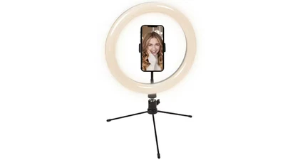 Cygnett V-Glamour 10 Selfie Ring Light with Bluetooth Remote & Tripod -AU Seller - image 1 of 4