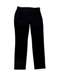 Lauren Ralph Lauren Navy Blue Holiday Velvet Trouser Pants Sz 0 Petite NWT $115 - Picture 1 of 8