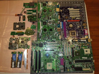 Lote de placas de circuito de computadora PC para chatarra de oro Foto 1 de 4