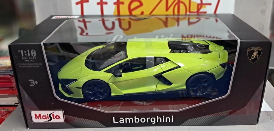 MAISTO 1/18 - LAMBORGHINI REVUELTO VERDE - Immagine 1 di 1