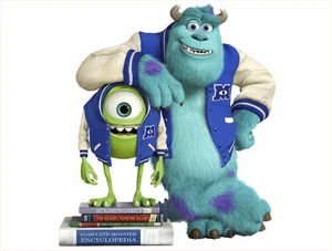 SULLY / MIKE MONSTERS UNIVERSITY (609mm) - Wandsticker - Bild 1 von 6