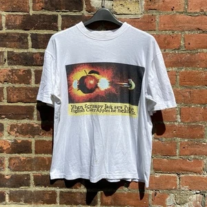 Vintage Scrumpy Jack Cider T Shirt Large Shooting Maggot 90s Promo Breweriana - Picture 1 of 12