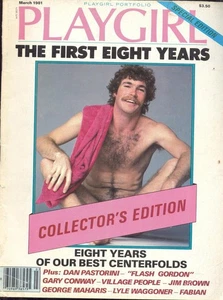 PLAYGIRL FIRST 8 YEARS DAVID WHITE JOHNNY HARDEN PASTORINI SAM JONES VILLAGE PEO - Picture 1 of 3