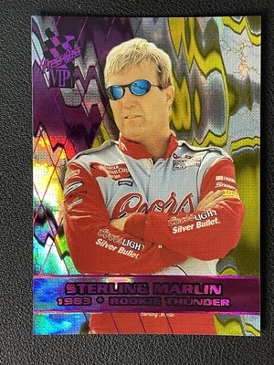 2001 Sterling Marlin NASCAR Press Pass VIP Laser Explosive LX29 #137/420 - Image 1 of 2