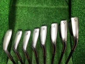 Mizuno JPX E310 Ti-FACE Iron Set 5-9+Pw+Fw+Sw JPX 60 HT Flex SR 8pcs Golf Club - Picture 1 of 6