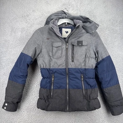 Sport Obermeyer Womens Snowboard Ski Jacket Coat Sz 6 Gray/Blue Style 11050 - Image 1 of 4