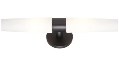 Aplique de pared P5042-66A Saber, 2 luces, 120 vatios totales, 5 pulgadas H x 20,25 pulgadas W, C... Foto 1 de 4