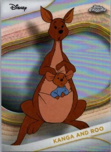2025 Topps Chrome Disney Kanga and Roo Refractor #146 Winnie the Pooh NOCO - Imagen 1 de 2