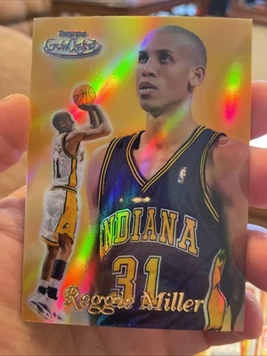 SCARCE - 1999/00 Topps Gold Label Reggie Miller Class 3 Black Label #42 Mint - Image 1 of 2