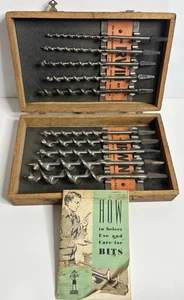 Coclea IRWIN vintage completa 10 pezzi in scatola pezzi anni 40 USA con manuale/scatola rara - Foto 1 di 12