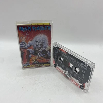Iron Maiden - A Real Live One original rare UK cassette tape 1993 - Image 1 of 4