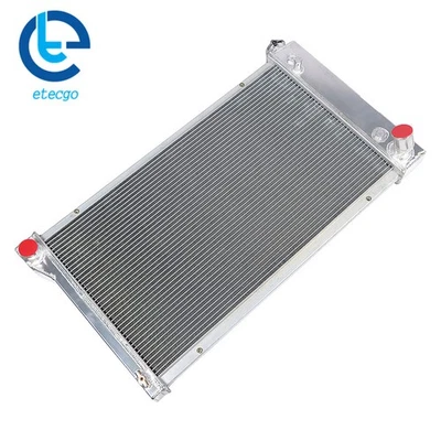 PARA CHEVY C/K C10/C20/K10/K20 PICKUP/CAMIONETA 67-72 RADIADOR DE CARRERAS DE ALUMINIO DE 3 FILAS Foto 1 de 4