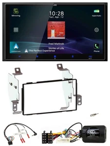 JVC USB Bluetooth 2DIN DAB Lenkrad Autoradio für Nissan Note E11 2009-2013 - Bild 1 von 10