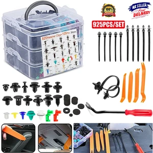 925Pcs Car Push Retainer Clips & Auto Fasteners Assortment 26 Most Popular Sizes - Picture 1 of 12