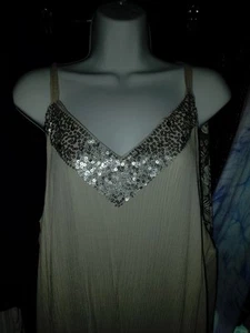 Miller's Sequin Edge Maxi Dress Handkerchief Hem Size 18 BNWT - Picture 1 of 9