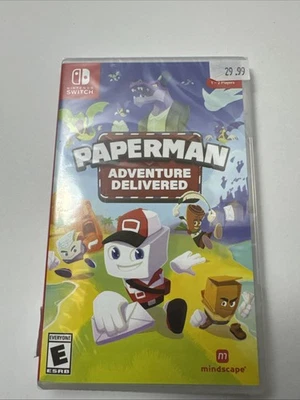 Paperman (Nintendo Switch) (Nintendo Switch)  Used Tested Works - Image 1 of 4