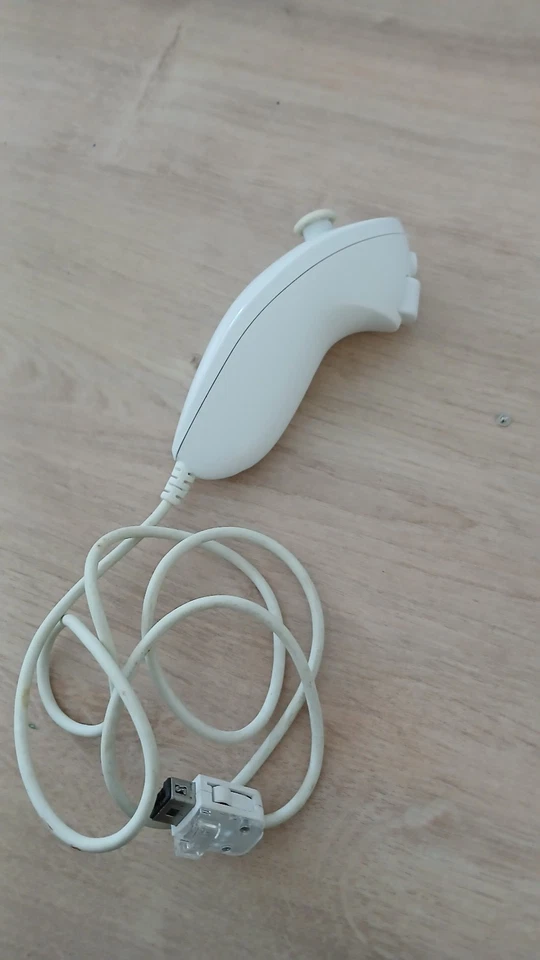 Nunchuk / Nunchuck Blanc - Manette Officielle Nintendo Wii  - Image 1 of 1