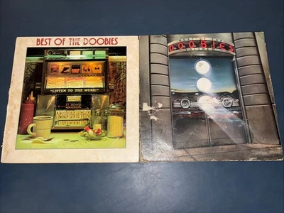 DOOBIES  BROTHERS- BEST OF VOLUME 1 & 2 VINYL LP'S  VG 2 Record Lot-Rock - Image 1 of 4