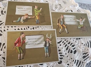 TARJETAS COMERCIALES FRANCESAS C. 1800 - PAÑUELOS JULES SANSÓN - RAROS Leer - Imagen 1 de 13