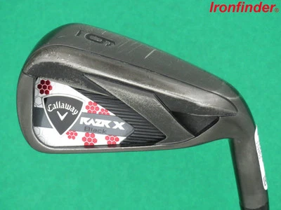 Callaway RAZR X Black Single 6 Iron Graphite Shaft Ladies Flex Right Handed - Image 1 of 4