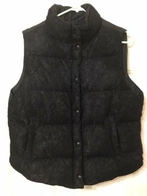 Chaleco de encaje para mujer Denim & Supply Ralph Lauren - talla L x color negro Foto 1 de 4