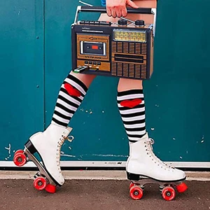 Boombox Portable Retro Cassette Tape Player and Recorder with AM/FM/SW1-2 Fou... - Picture 1 of 12