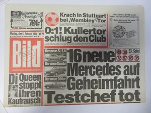 Imagen periódico del 06.02.1984, Debbie Boyland, Daliah Lavi, Michael Jackson - Imagen 1 de 3