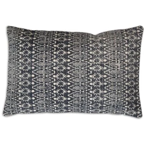 Almohada BOHO Almohada LUMBAR 24" Zara Estampado en Bloque con Cremallera con Inserto de Almohada - Imagen 1 de 7