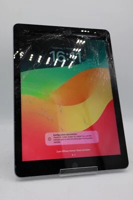 Apple iPad 6.Gen 2018 32GB WiFi  Wlan Space Grau Displayschaden A1893 M1112 - Bild 1 von 4