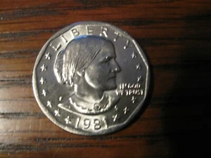 1981 P Susan B Anthony Dollar Gem BU! - Imagen 1 de 2