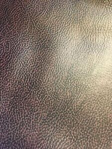Vinyl Marine Faux Leather Pleather Auto Upholstery Brown/Black  2 Yds + 26" 56"w