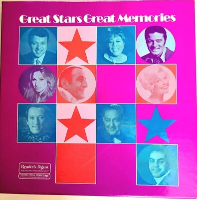 Great Stars Great Memories  Reader's Digest 8 LP Vinyl Records 1944-1972 Box set - Image 1 of 4