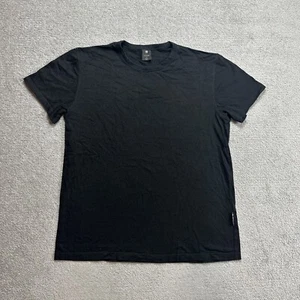 G-STAR RAW Herren T-Shirt Kurzarm Gr. L Regular Fit Classic Logo 10107 Schwarz - Bild 1 von 8