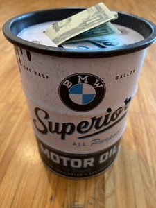 BMW Garage black 3er Geschenk Set - Thermometer Kaffeetasse und Spardose - Bild 1 von 4