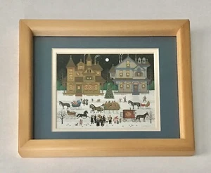 Charles Wysocki Victorian Christmas Print Georgina’s Country Creations USA - Bild 1 von 9