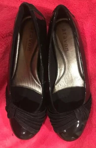 New Balance Aragon in Black Patent Leather Womens Shoe Size 7.5B - Picture 1 of 7