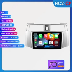 For Toyota 4Runner 2009-2019 Carplay Android 12 2+32GB Car Stereo Radio GPS Navi - Picture 1 of 18