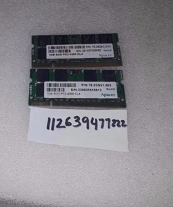 2GB =2x 1GB DDR2 PC2-4300S CL4 533mhz 200PIN FOR NORITSU 3701 HD - Picture 1 of 1