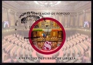 Repubblica Italiana Senato foglietto 2023 - Picture 1 of 1