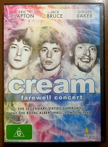 Cream: Farewell Concert (1968) - DVD Region 4 (PAL) / Eric Clapton, Ginger Baker - Bild 1 von 4