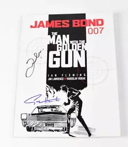 Bond 007 Man With Golden Gun Multi Hand Signed Roger Moore Christopher Lee + 6 - Picture 1 of 4