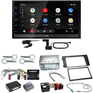 JVC KW-M785DBW Android Auto CarPlay DAB+ Einbauset für Audi A6 4B Facelift - Bild 1 von 1