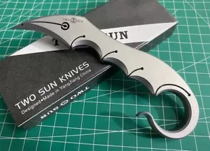 NEW TWOSUN TI TC4 TITANIUM TRAINER Claw EDC5050-Gray - Picture 1 of 4