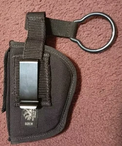 Hunter Black Nylon Gun Holster Size 31 - Picture 1 of 3