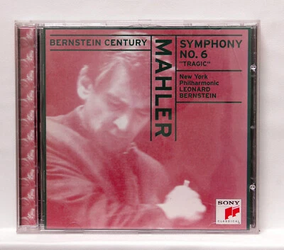 LEONARD BERNSTEIN — MAHLER Symphony no.6 SONY CD NM - Image 1 of 2