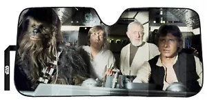 STAR WARS Parabrisas Acordeón Parasol Halcón Milenario y Han Solo - NUEVO - Imagen 1 de 3